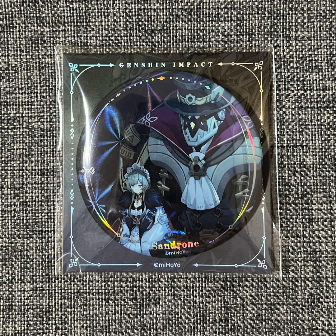 公式正規品 原神 サンドローネ 傀儡 缶バッジ 冬夜愚戲 ファデュイ