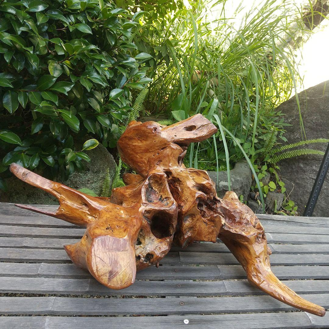 骨董品 】 木の根 古木 流木 置物 オブジェ - メルカリ