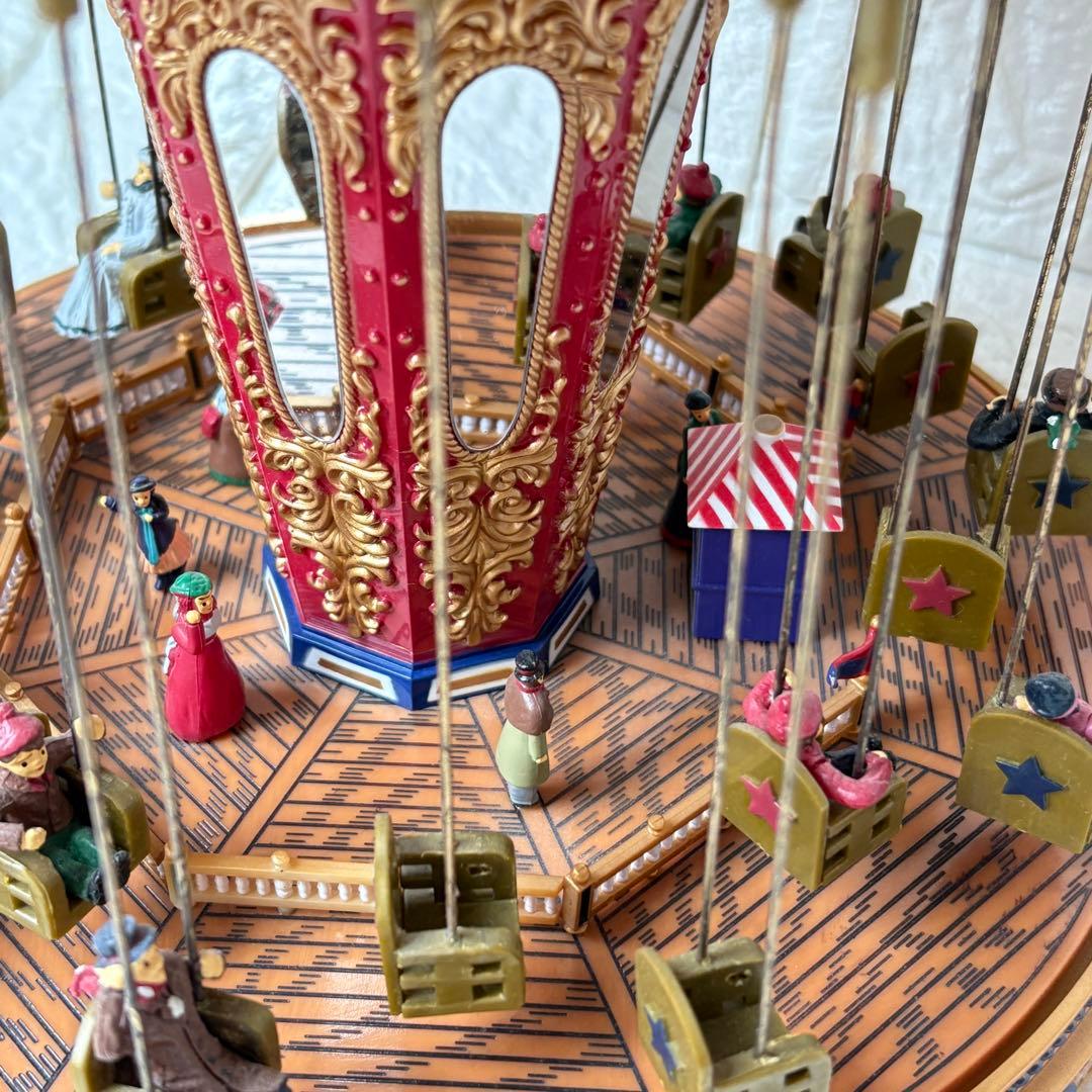 ★ミスタークリスマス/回転ブランコ 空中ブランコ/ゴールドラベル　オルゴール★