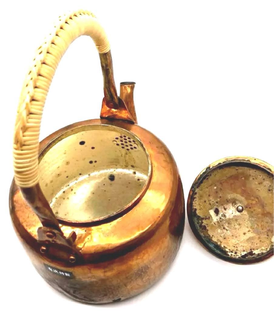 【有次　銅製　やかん】