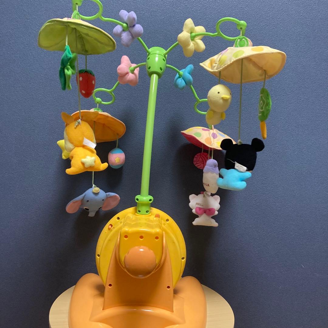 送料無料】ディズニーキャラクターズ やわらかガラガラメリー