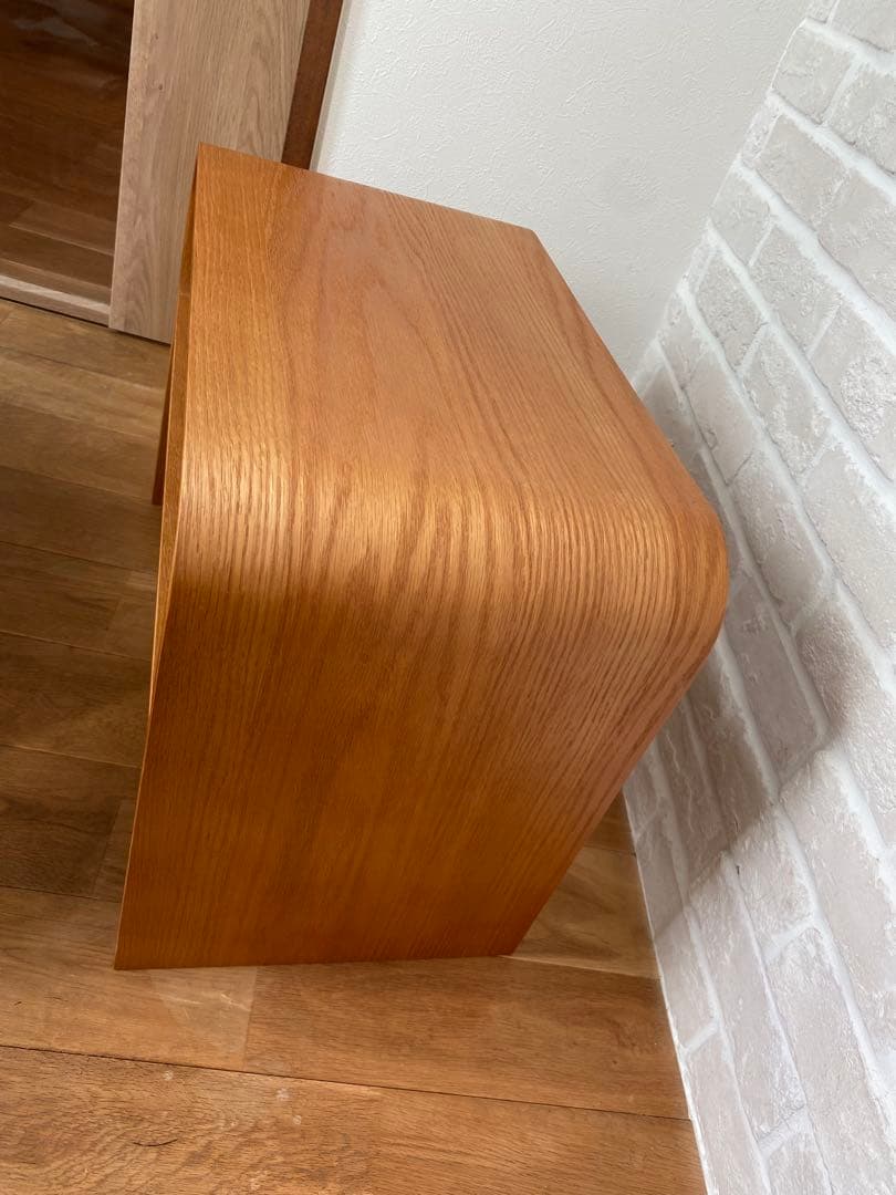 木製 サイドテーブル 2way