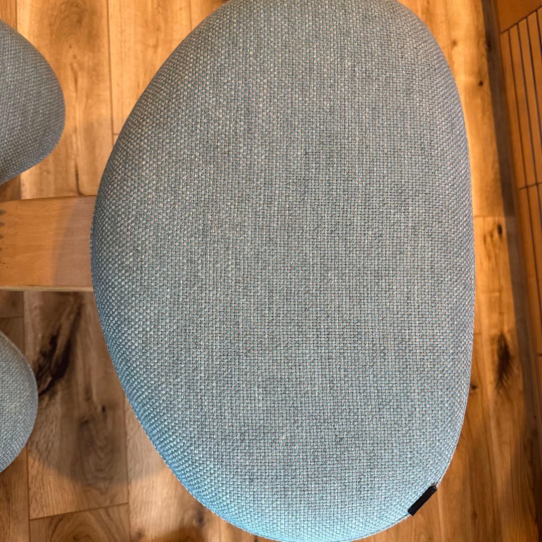 【美品】バランスイージー　姿勢矯正バランスチェア　ライトグリーン　リボ社