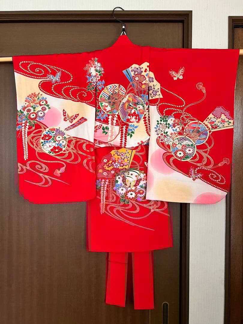 七五三　三歳　被布着セット