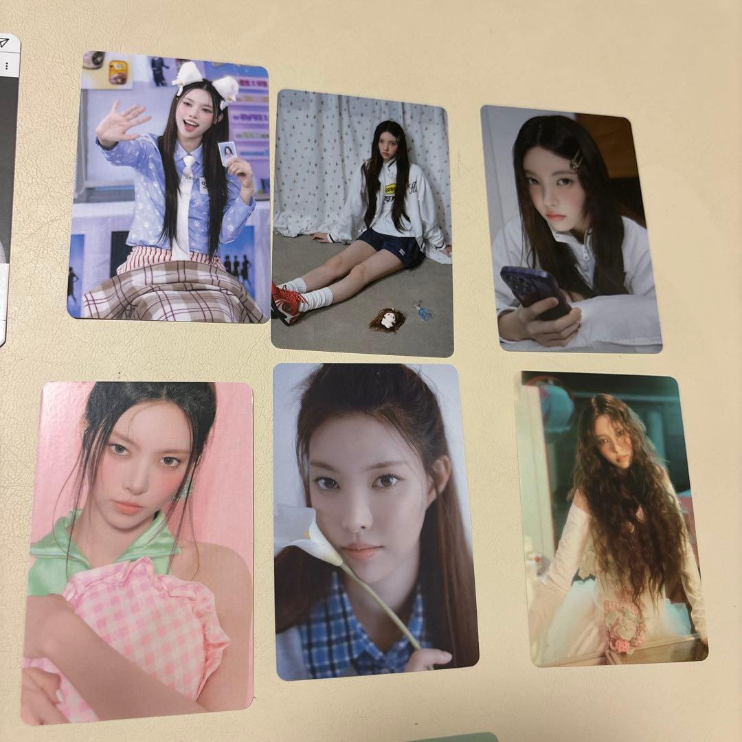 ILLIT☆アイリット☆トレカ☆カード☆ユナ☆フォト☆17枚セット