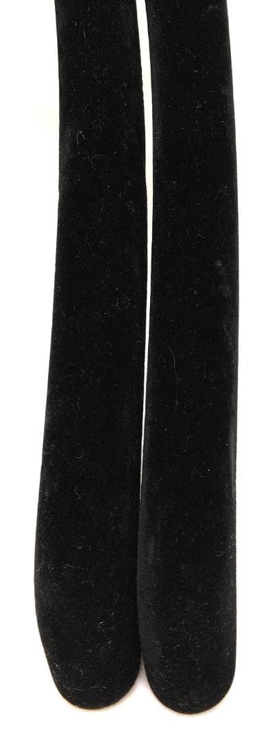 シャネル ハンガー ベルベット ノワール 8本セット 中古品 (56016