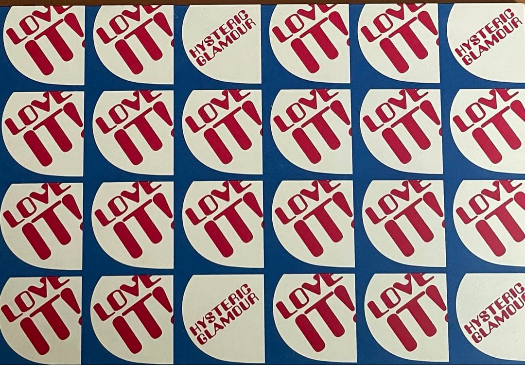 ヒステリックグラマー３段ボックス　カラーボックス　ノベルティ　非売品