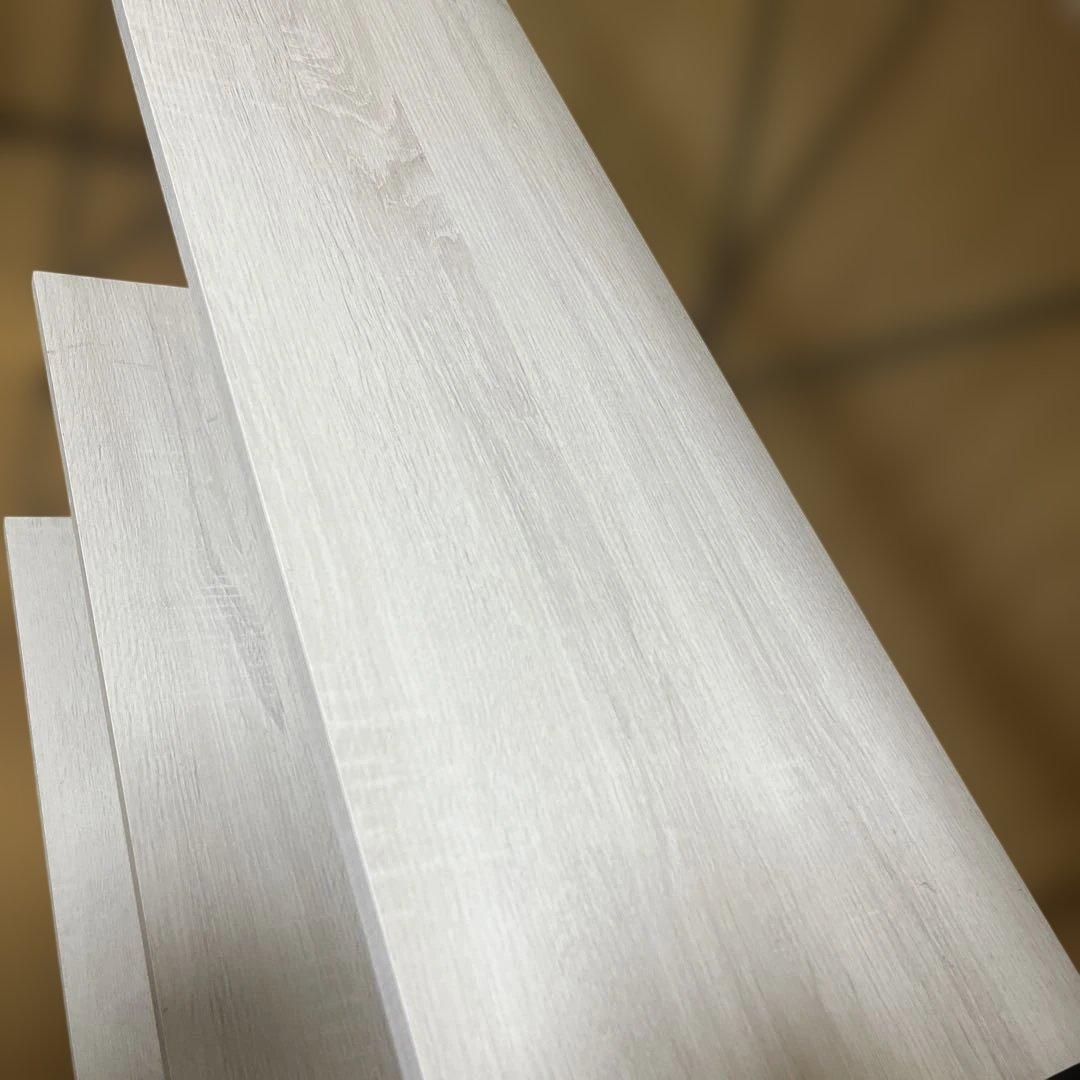 ホワイト木製4段シェルフ 棚