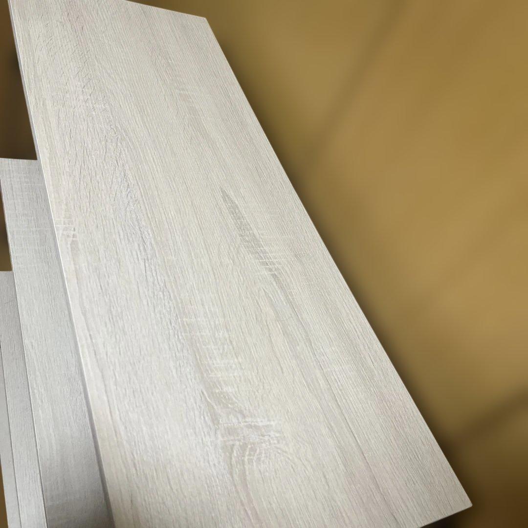 ホワイト木製4段シェルフ 棚