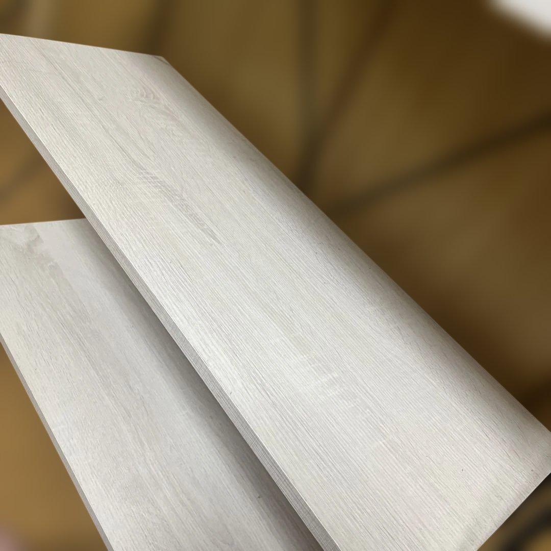 ホワイト木製4段シェルフ 棚