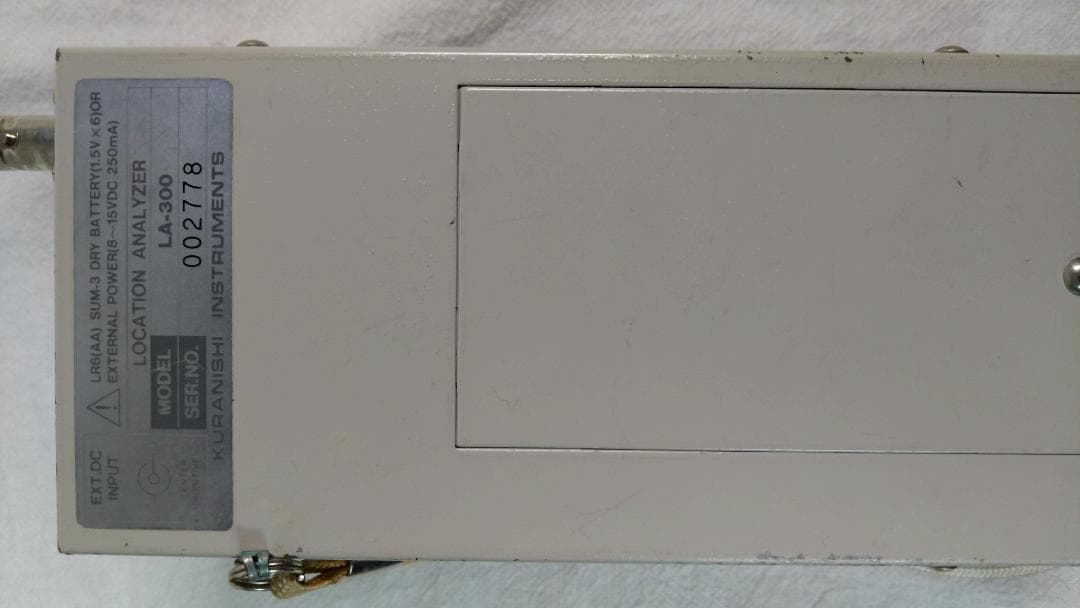 クラニシ LA-300 ロケーションアナライザー 動作確認済