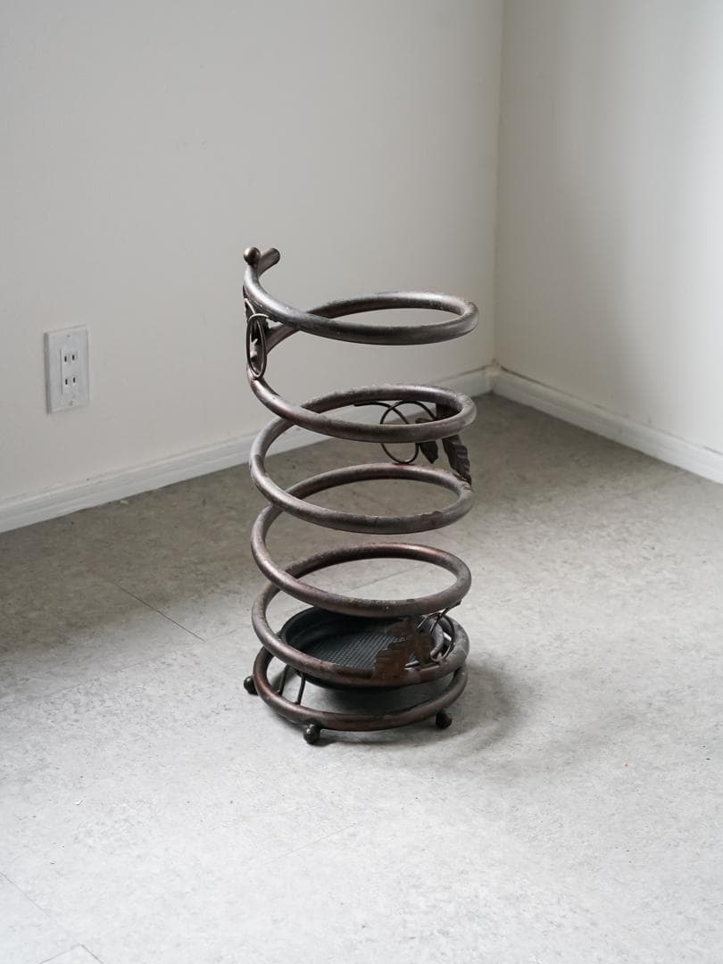 vintage spring stand 傘立て/スタンド バネ ポストモダン - メルカリ