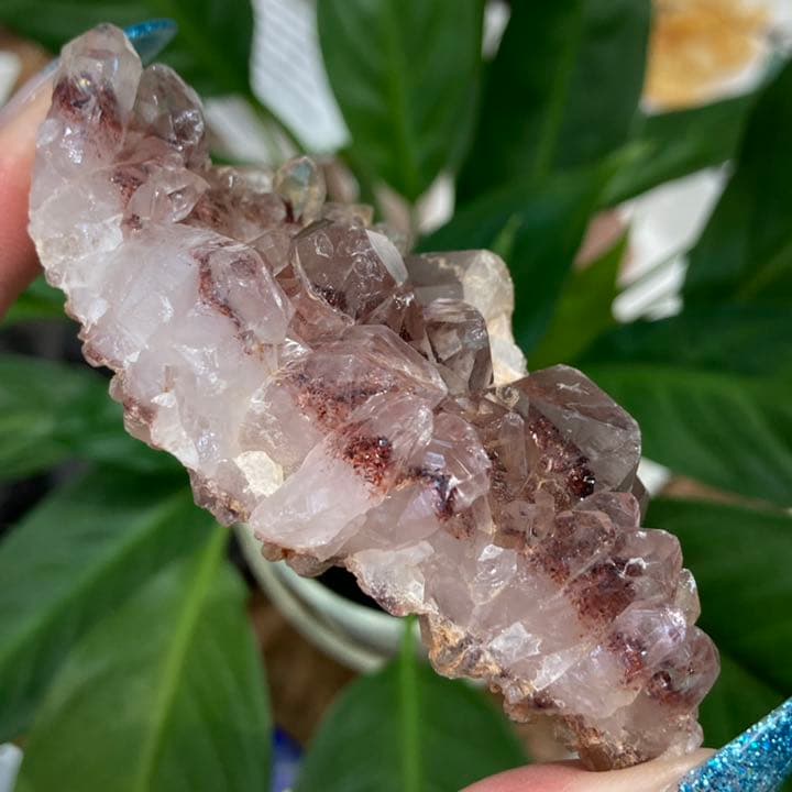 レピドクロサイト 原石 クラスター