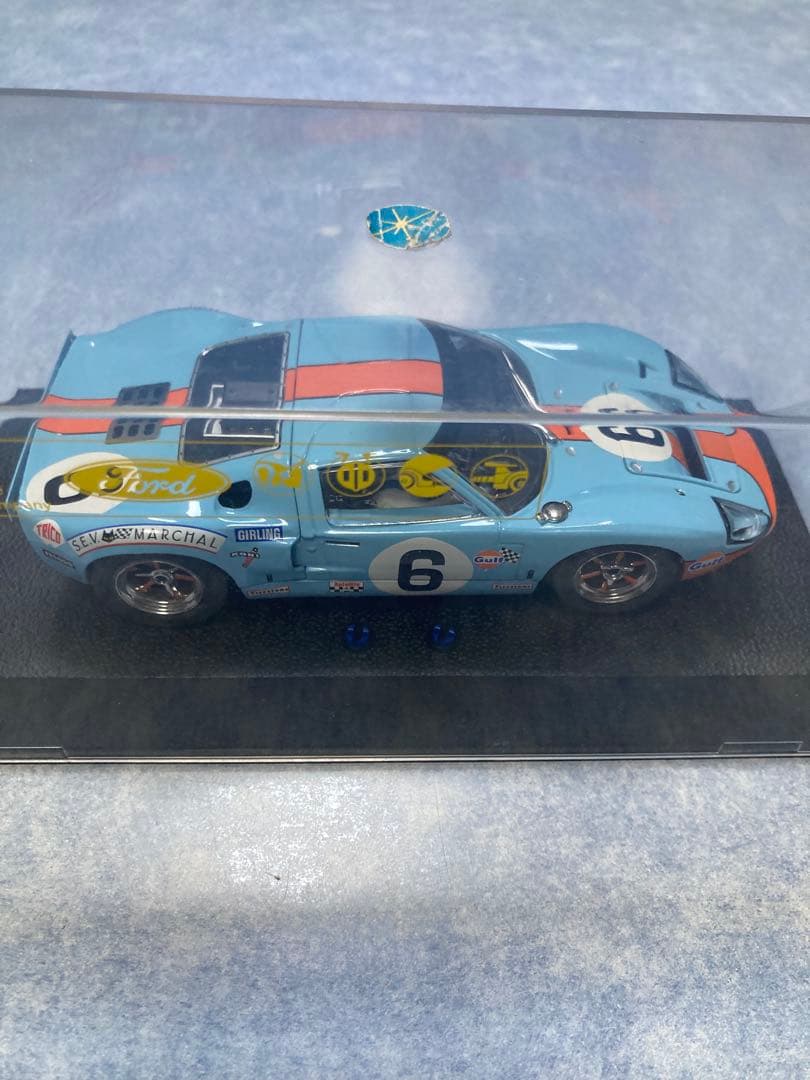 スケーレックストリック】スロットカー•フォードGT/フォードGT40 No6車