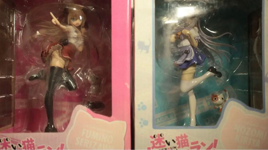未開封品　迷い猫オーバーラン! 芹沢文乃　 霧谷希　美少女フィギュア