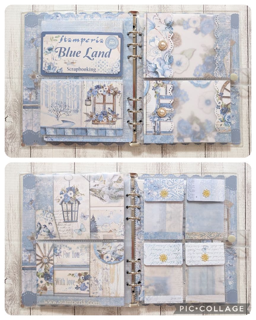 おすそ分けファイル♡ スタンペリア・Blue Land♡ A5サイズ♡