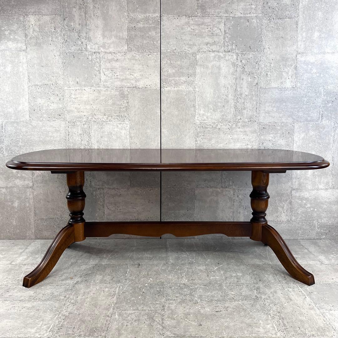 希少 カリモク家具 コロニアル TC4010JK センターテーブル 国産家具