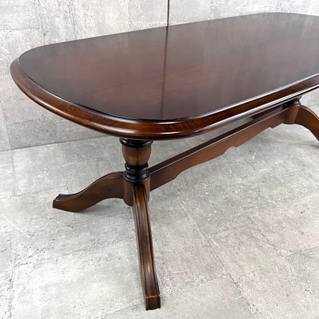 希少 カリモク家具 コロニアル TC4010JK センターテーブル 国産家具