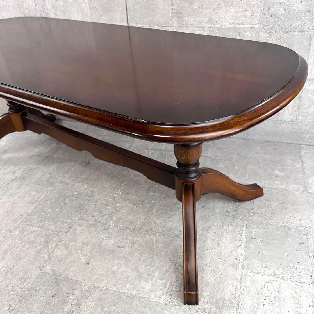 希少 カリモク家具 コロニアル TC4010JK センターテーブル 国産家具