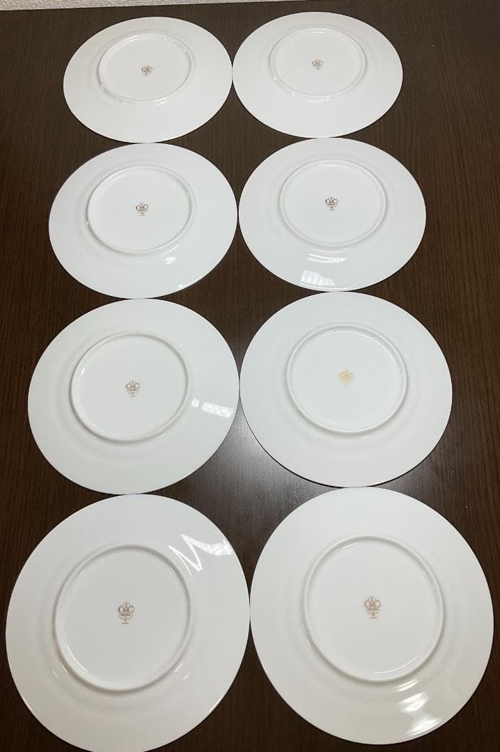 大倉陶園　OKURA 　ブルーローズ　8枚セット（美品）