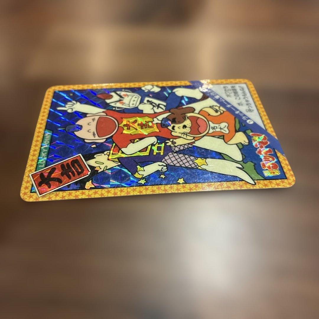 当時物》ラッキーマン カードダス 5ラッキーチーム集合 - メルカリ