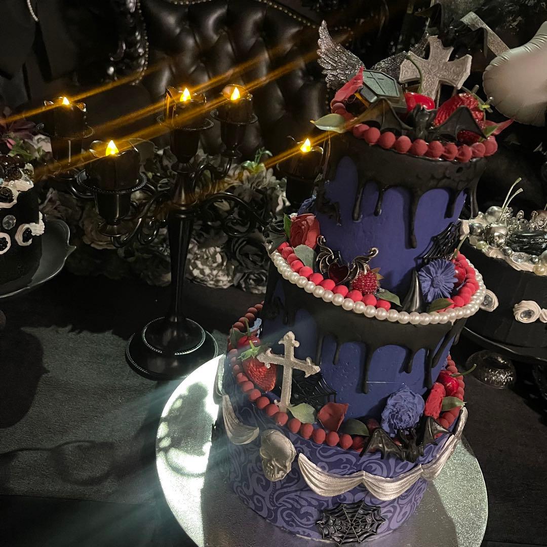 アンデッド風　3段フェイクケーキ