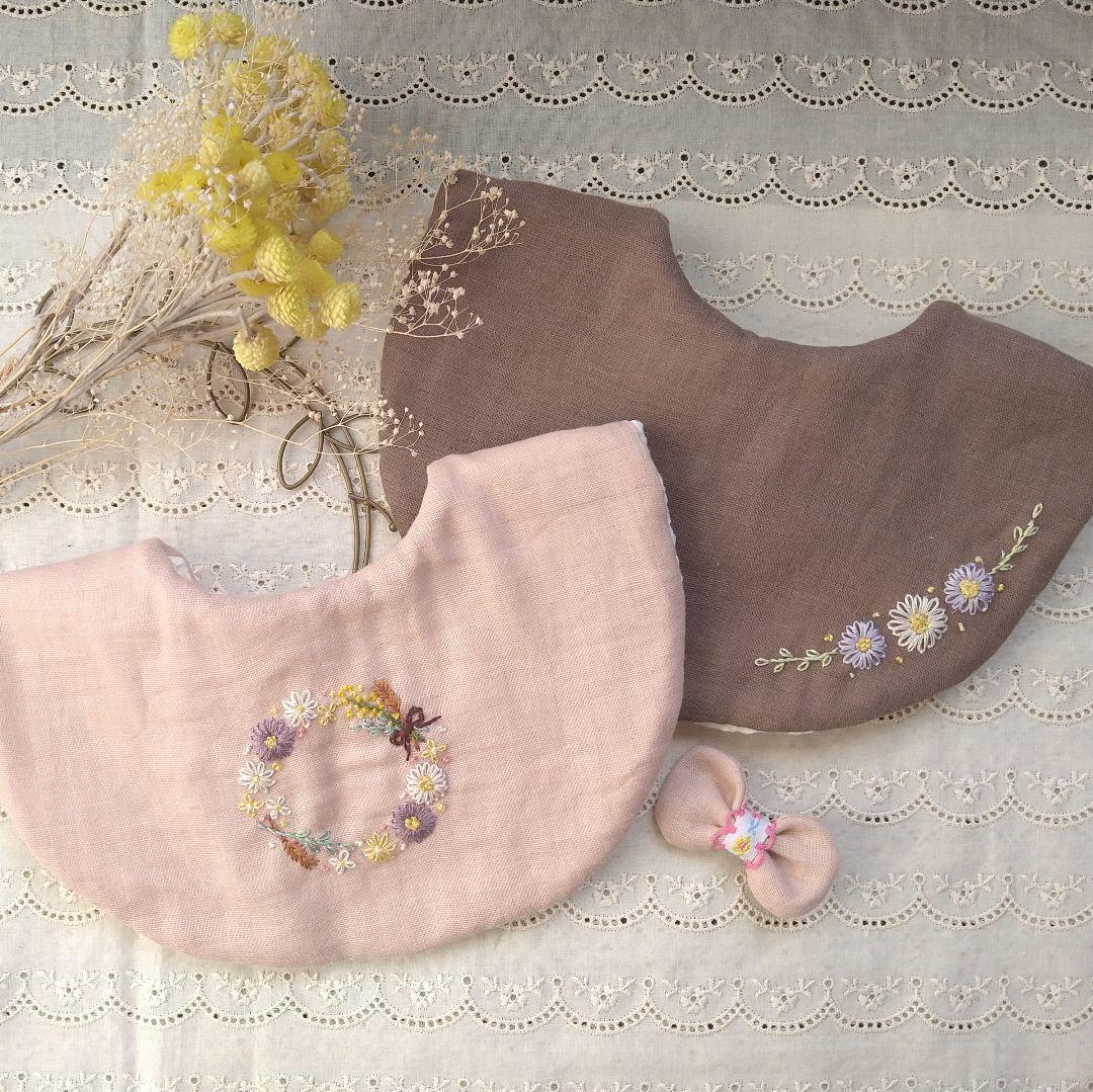 ❁オーダー承ります❁　フラワースタイ(ミモザなし)　たまごスタイ