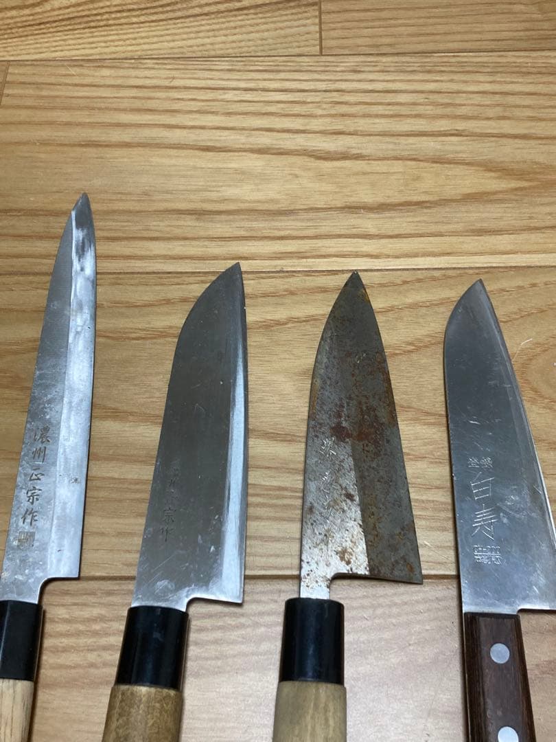 W) 包丁7本セット