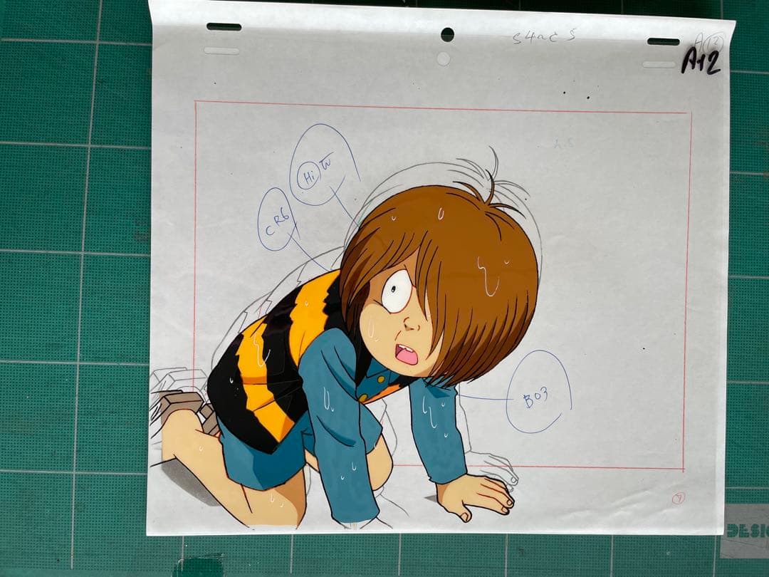 ゲゲゲの鬼太郎　セル画　ラフ　水木しげる