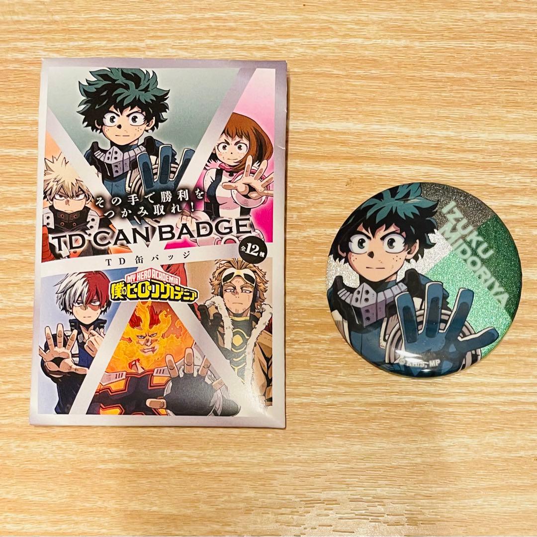 僕のヒーローアカデミア その手で勝利をつかみ取れ！缶バッジ【緑谷出