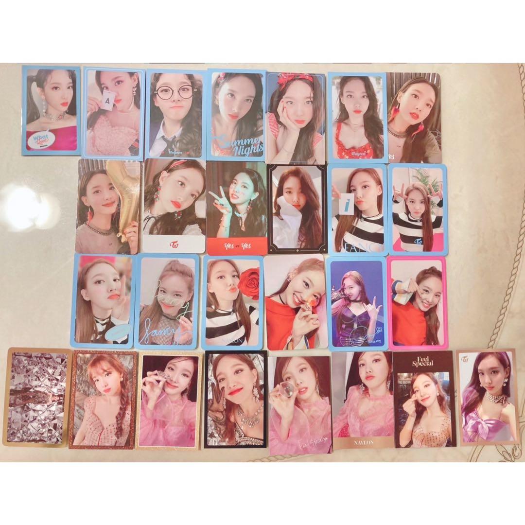 TWICE ナヨン トレカ46枚、特典2つ（2枚目あり） - メルカリ
