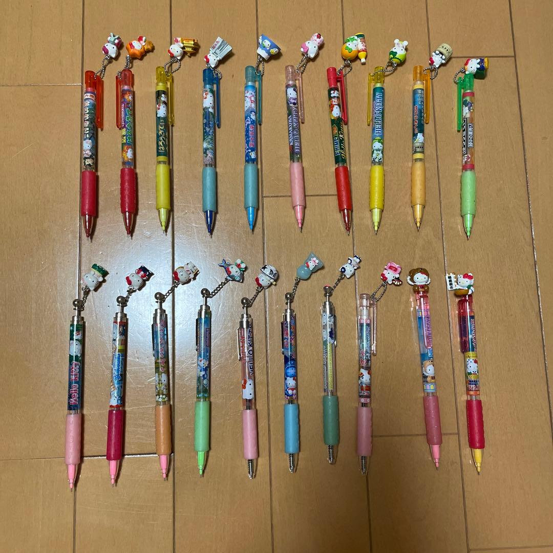 ご当地ハローキティボールペンシャーペン20本