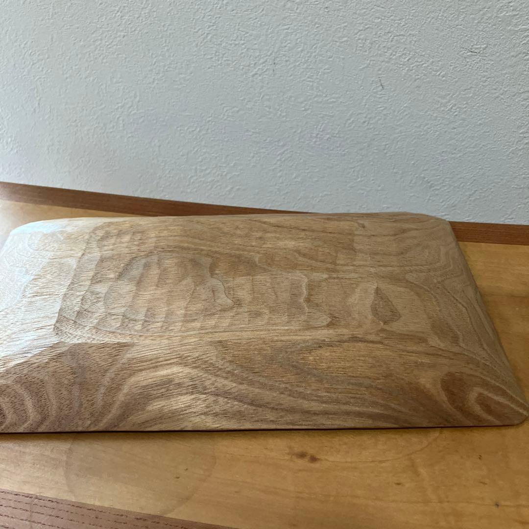 三谷龍二　角皿　トレイ　お盆　オイルフィニッシュ　松本　くるみの木