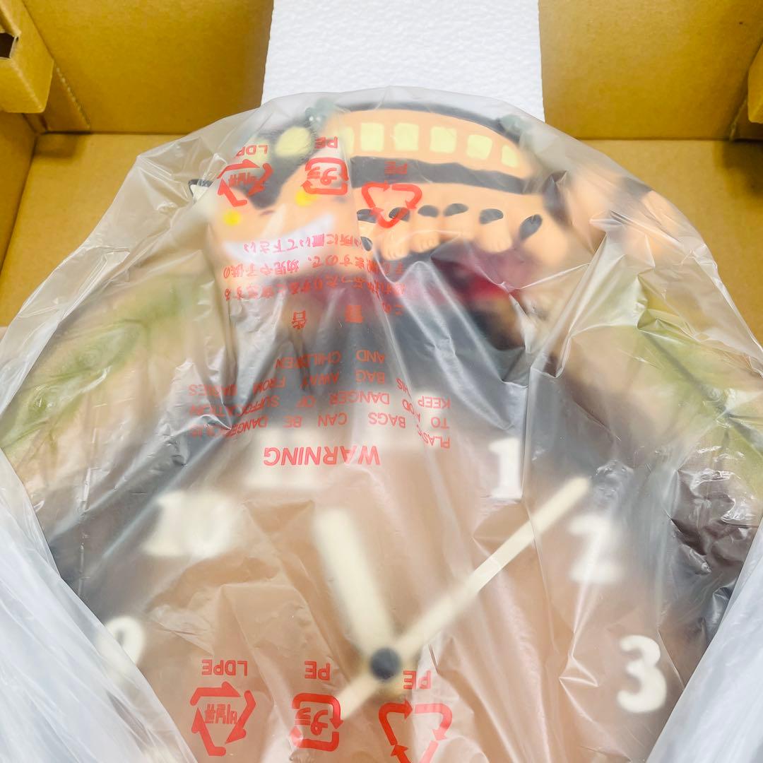 【新品未使用】リズム時計 となりのトトロ 4MJ837MN06 掛け時計