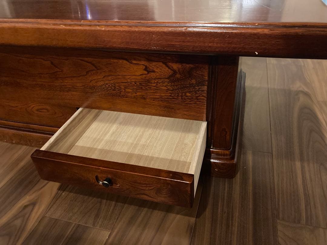 (きょんさん専用)オールド カリモク 関西火鉢 囲炉裏 座卓