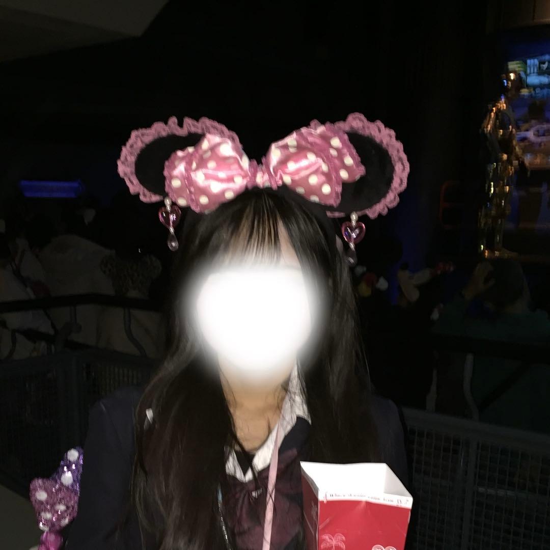 ディズニー ピンク ドット レース イヤリングカチューシャ - メルカリ