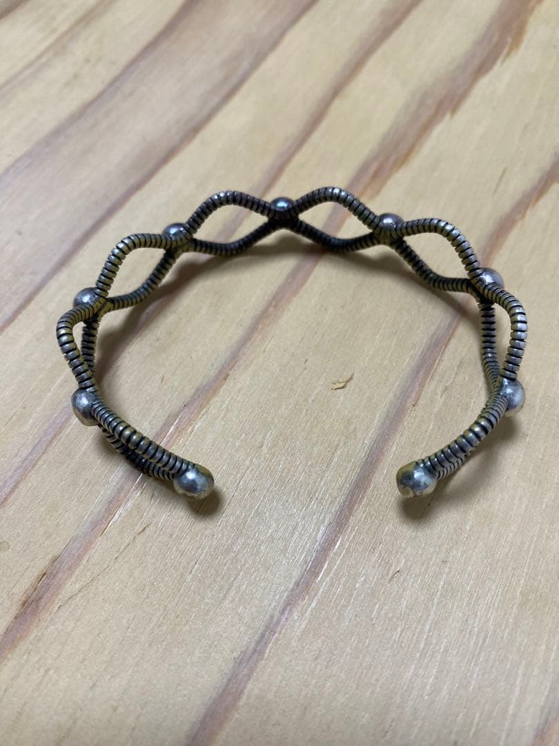 シルバー バングル　ブレスレット