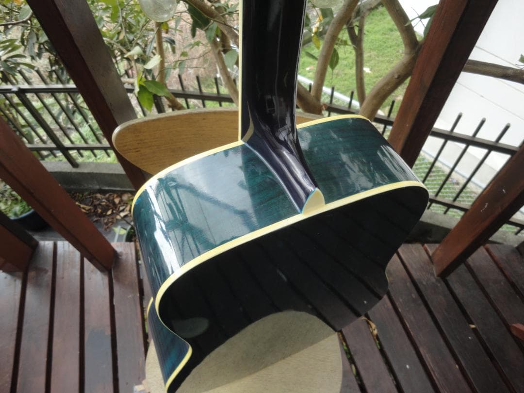 青い レジェンドギター LAW-25 程度良い 良く鳴る - メルカリ