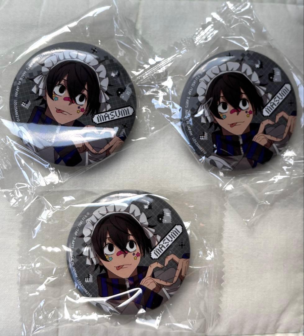 桃源暗鬼 ジャージメイド 淀川真澄 3点セット 缶バッジ - メルカリ