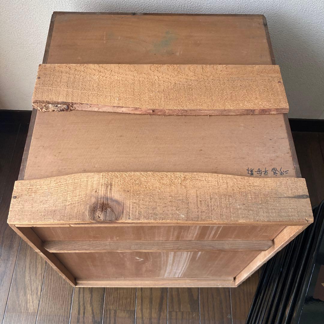 お盆　漆　10枚セット　平安菊　正方形