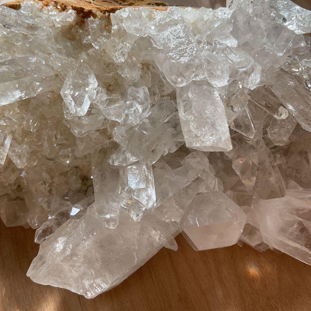 ミナスジェライス州 トマスゴンサガ産 水晶クラスター エクセレントクラス