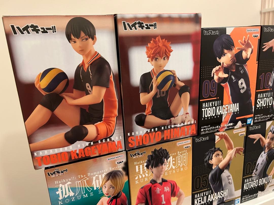 ハイキュー　フィギュア　8個セット