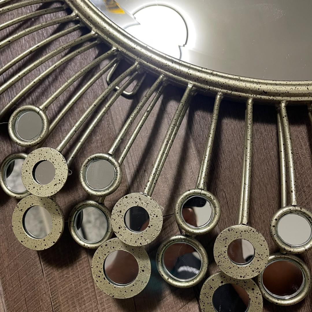 SP127/　約97cm 特大　鏡　ミラー　壁掛け　店舗　手渡し可　茨城龍ヶ崎市