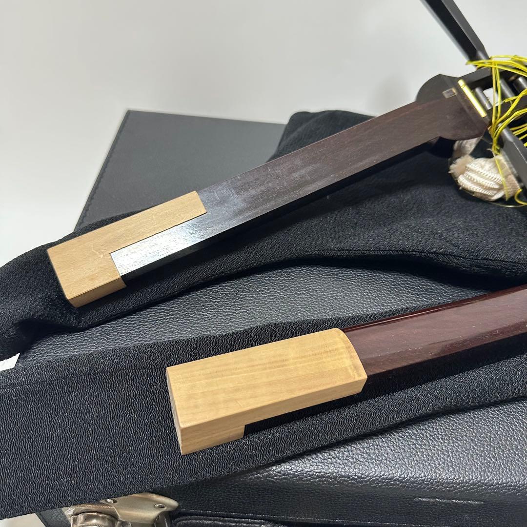 て*ん様 高級三味線　ハードケース付き　和楽器　付属品あり