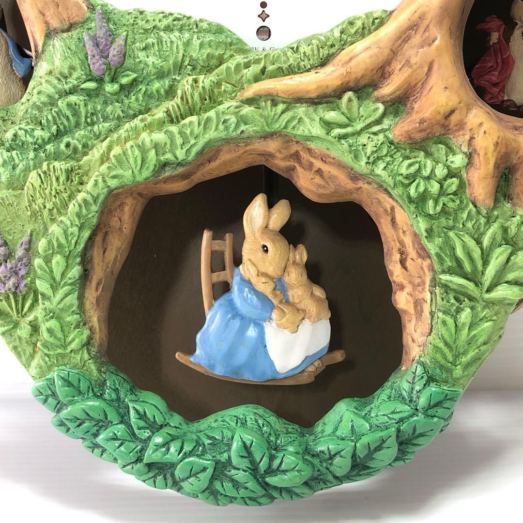 希少・動作品!!】ピーターラビット メロディ掛時計 4MH776 - メルカリ