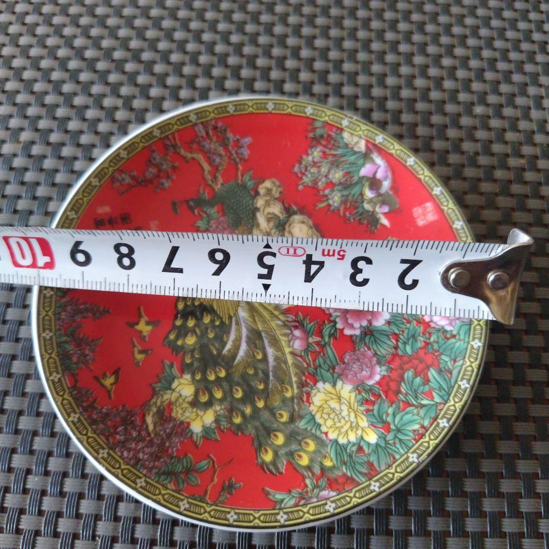 富贵凤凰牡丹图粉彩筆硯大清乾隆年制官窯本物保証