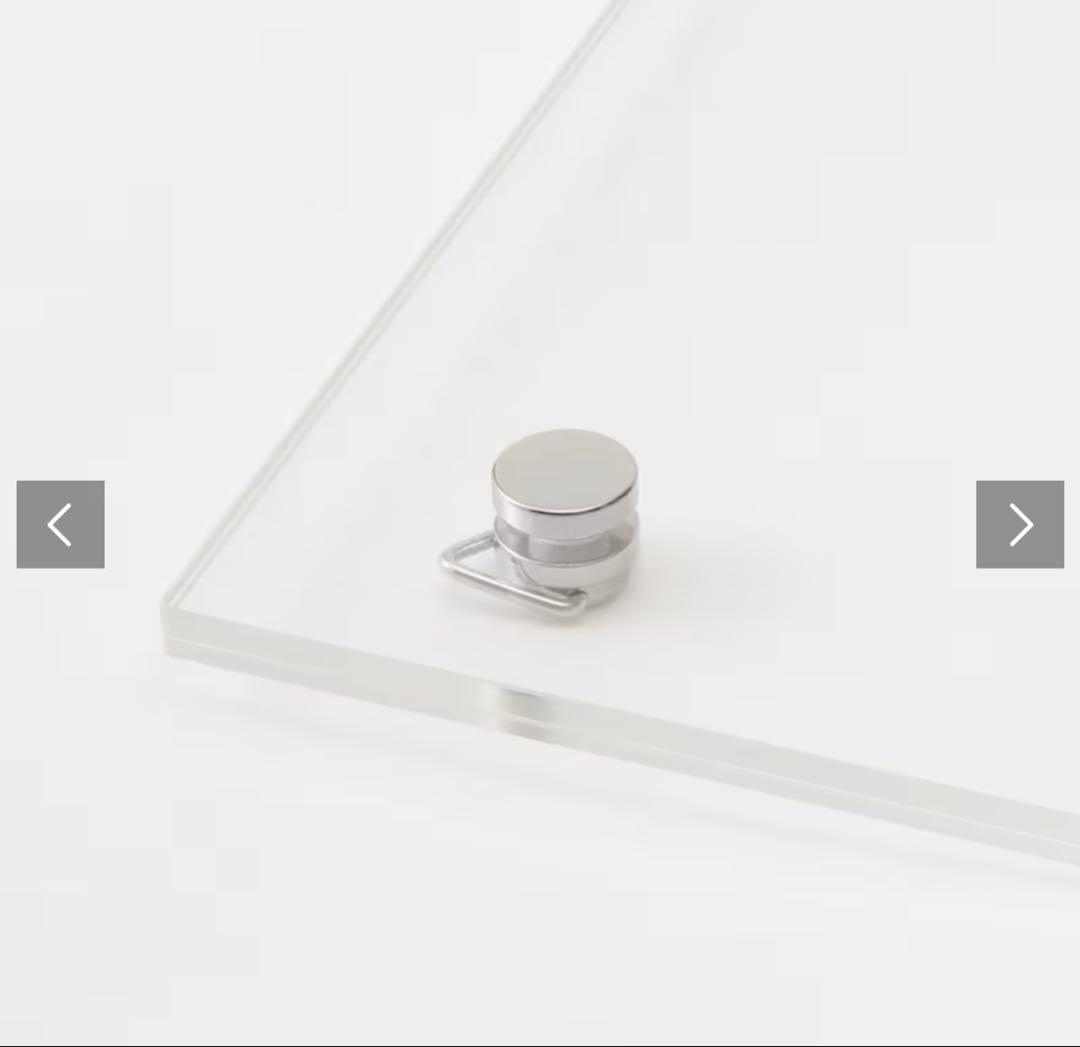 【新品未開封】 4個セット 無印良品 アクリルピクチャーフレーム・小 Ａ３サイズ