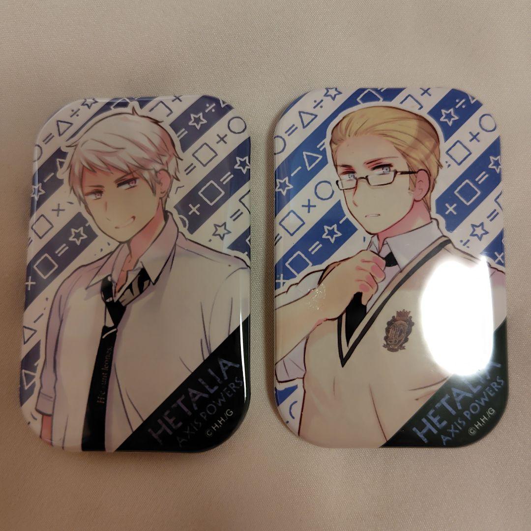 ヘタリア 学ヘタ プロイセン ドイツ 缶バッジセット - メルカリ