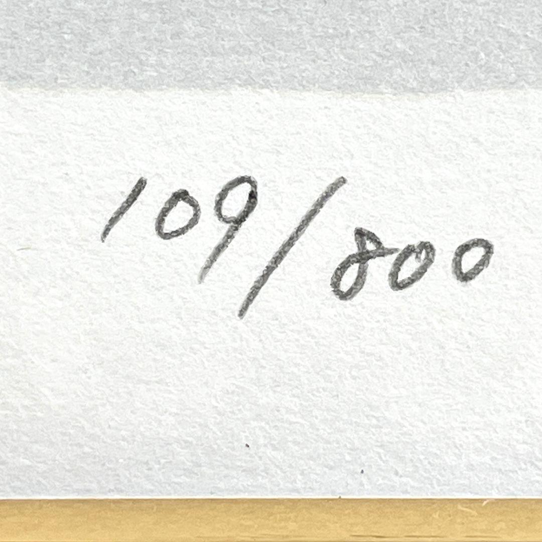 美品 志村立美 美空ひばり芸能生活50周年記念版画「三百六十五夜