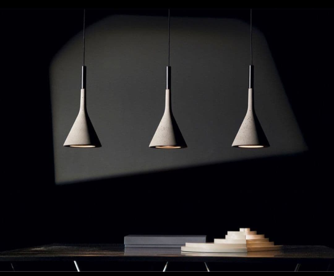 【価格改定中】ペンダントライト照明　FOSCARINI　アプロンブ　 色グレー